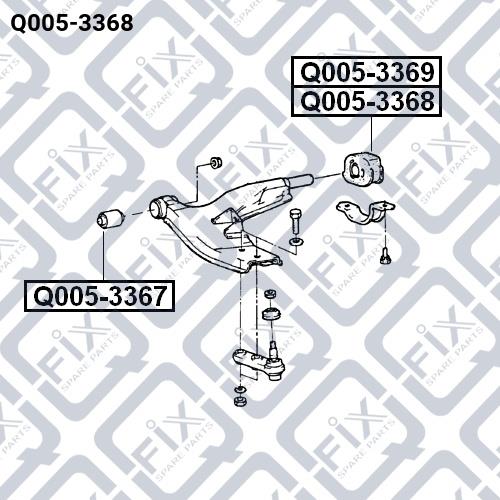 Сайлентблок Q-fix Q005-3368