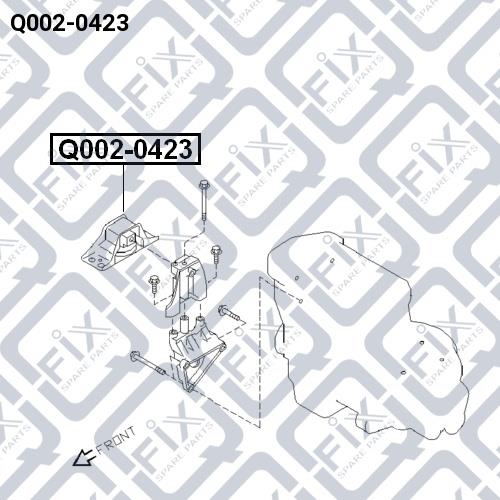 Q-fix Q002-0423 Автозапчастина Q0020423: Приваблива ціна - Купити в Україні на EXIST.UA! Q0020423 Q-fix Автозапчастина