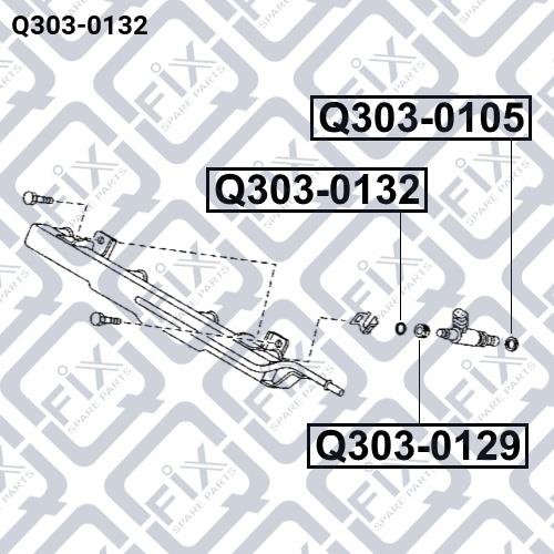 Кольцо уплотнительное Q-fix Q303-0132