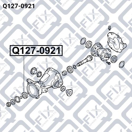 Подшипник редуктора Q-fix Q127-0921