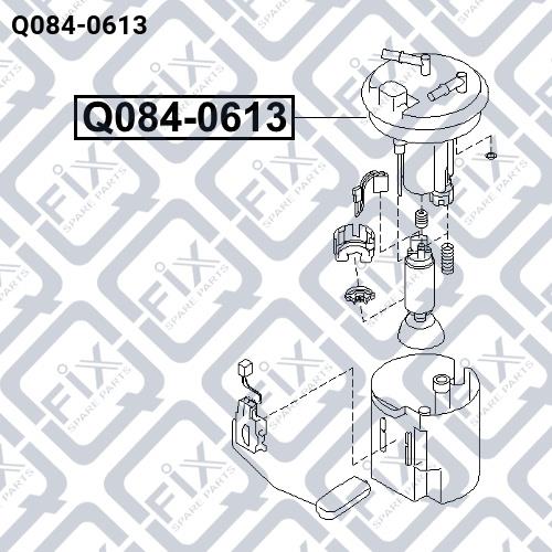 Паливний фільтр Q-fix Q084-0613