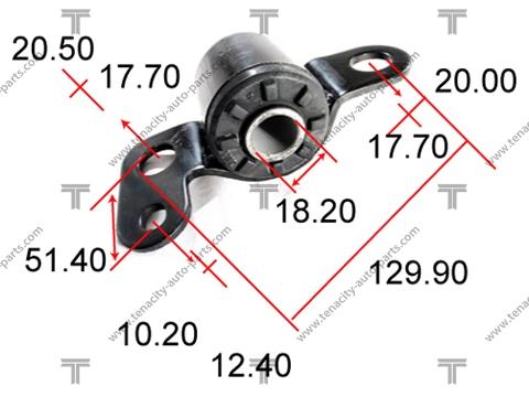 Tenacity AAMTO1002 Сайлентблок AAMTO1002: Отличная цена - Купить в Украине на EXIST.UA! AAMTO1002 Tenacity Сайлентблок
