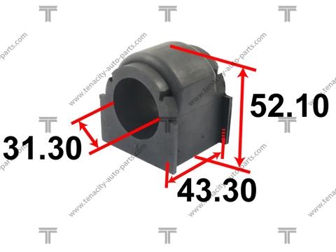 Tenacity ASBMA1021 Втулка стабілізатора ASBMA1021: Купити в Україні - Добра ціна на EXIST.UA!