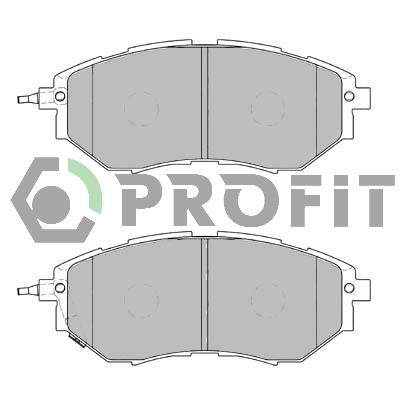 Тормозные колодки дисковые передние, комплект Profit 5000-1984