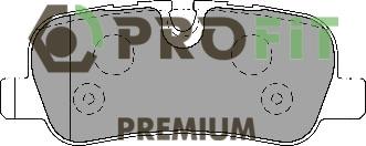 Profit 5005-1613 Гальмівні колодки задні, комплект 50051613: Приваблива ціна - Купити в Україні на EXIST.UA!