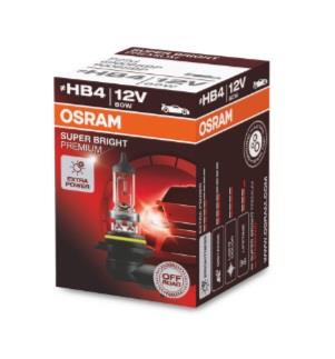 Osram 69006SBP Лампа галогенна Osram Off-Road Super Bright Premium 12В HB4 80Вт 69006SBP: Приваблива ціна - Купити в Україні на EXIST.UA!