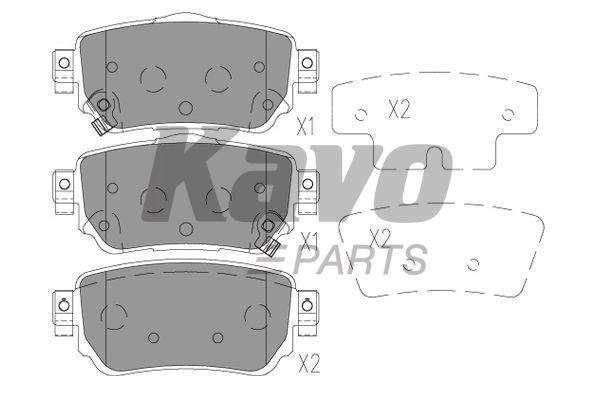 Купити Kavo parts BP6634 за низькою ціною в Україні!