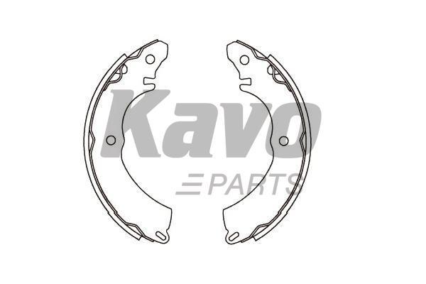 Kavo parts BS6428 Колодки гальмівні барабанні, комплект BS6428: Купити в Україні - Добра ціна на EXIST.UA!