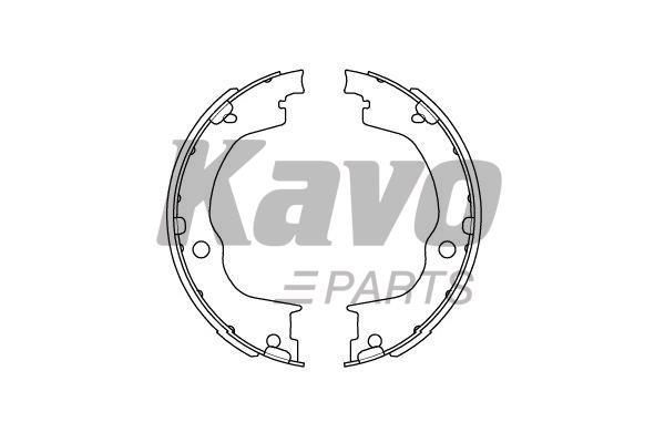 Kavo parts Колодки тормозные барабанные, комплект – цена 1206 UAH