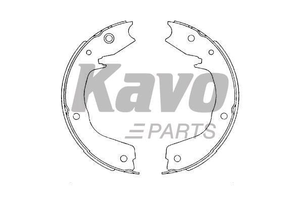 Kavo parts Колодки гальмівні барабанні, комплект – ціна 1734 UAH