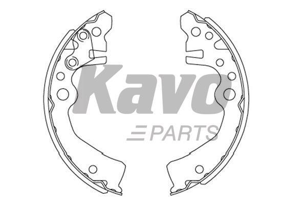 Kavo parts Колодки тормозные барабанные, комплект – цена 591 UAH