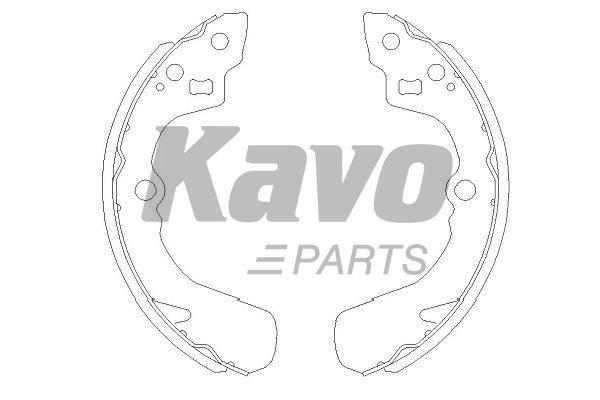 Kavo parts KBS8905 Колодки гальмівні барабанні, комплект KBS8905: Купити в Україні - Добра ціна на EXIST.UA!