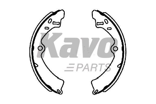 Kavo parts KBS8911 Колодки гальмівні барабанні, комплект KBS8911: Купити в Україні - Добра ціна на EXIST.UA!