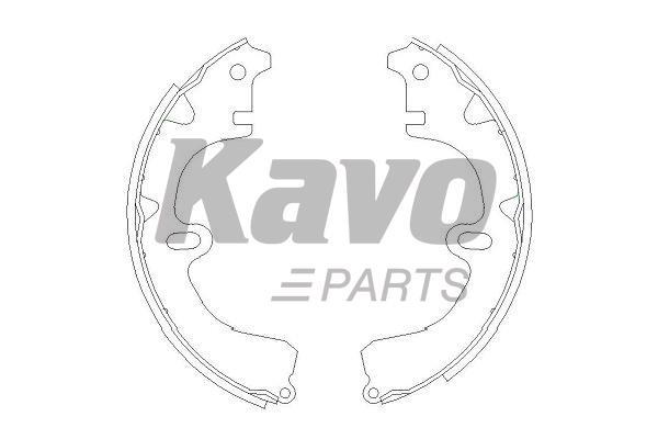 Kavo parts KBS9918 Колодки гальмівні барабанні, комплект KBS9918: Купити в Україні - Добра ціна на EXIST.UA!