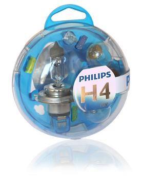  55718EBKM Набір запасних ламп Philips Essential Box H4 12V 55718EBKM: Купити в Україні - Добра ціна на EXIST.UA!