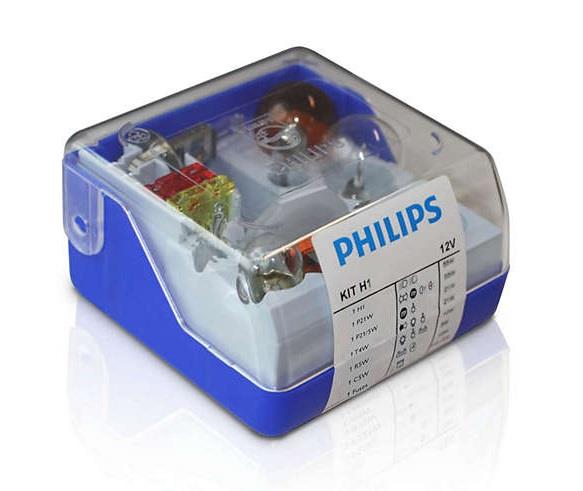 Philips 55008SKKM Набір запасних ламп Philips Single Kit H1 12V 55008SKKM: Купити в Україні - Добра ціна на EXIST.UA!