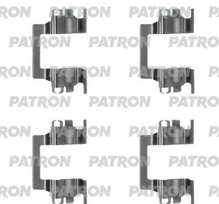 Patron PSRK1125 Комплект монтажний гальмівних колодок PSRK1125: Купити в Україні - Добра ціна на EXIST.UA!