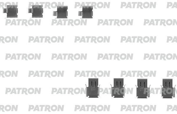 Patron PSRK1213 Комплект монтажний гальмівних колодок PSRK1213: Купити в Україні - Добра ціна на EXIST.UA!