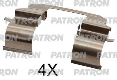 Patron PSRK1286 Комплект монтажний гальмівних колодок PSRK1286: Купити в Україні - Добра ціна на EXIST.UA!