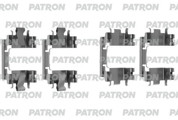 Patron PSRK1241 Комплект монтажний гальмівних колодок PSRK1241: Купити в Україні - Добра ціна на EXIST.UA!