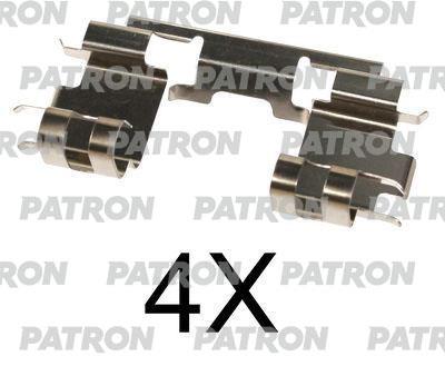 Patron PSRK1235 Комплект монтажний гальмівних колодок PSRK1235: Купити в Україні - Добра ціна на EXIST.UA!