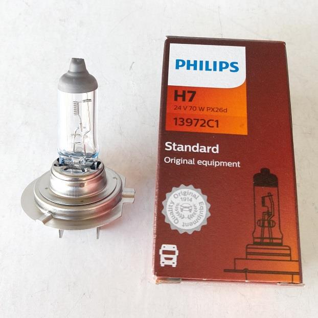 Philips 13972C1 Лампа галогенна 24В H7 70Вт 13972C1: Купити в Україні - Добра ціна на EXIST.UA!