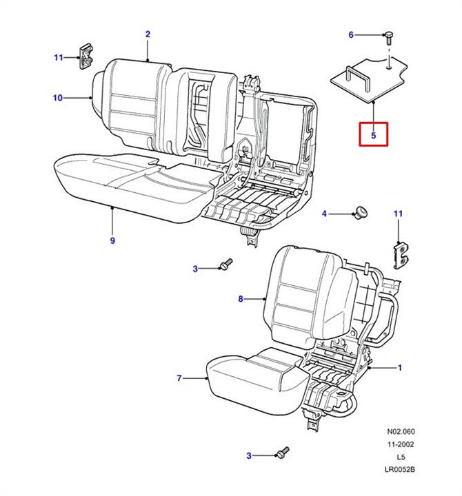 Купить Land Rover APU700010 по низкой цене в Украине!