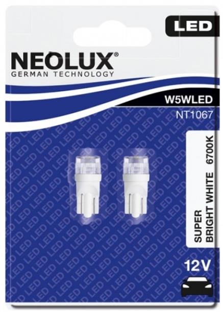 Neolux NT1067 Лампа світлодіодна T10 12V W2,1x9,5d NT1067: Приваблива ціна - Купити в Україні на EXIST.UA!