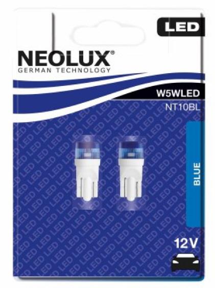Neolux NT10BL Лампа світлодіодна T10 12V W2,1x9,5d NT10BL: Купити в Україні - Добра ціна на EXIST.UA!