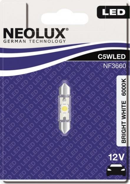 Neolux NF3660 Лампа світлодіодна Festoon 36 12V SV8,5 NF3660: Приваблива ціна - Купити в Україні на EXIST.UA!