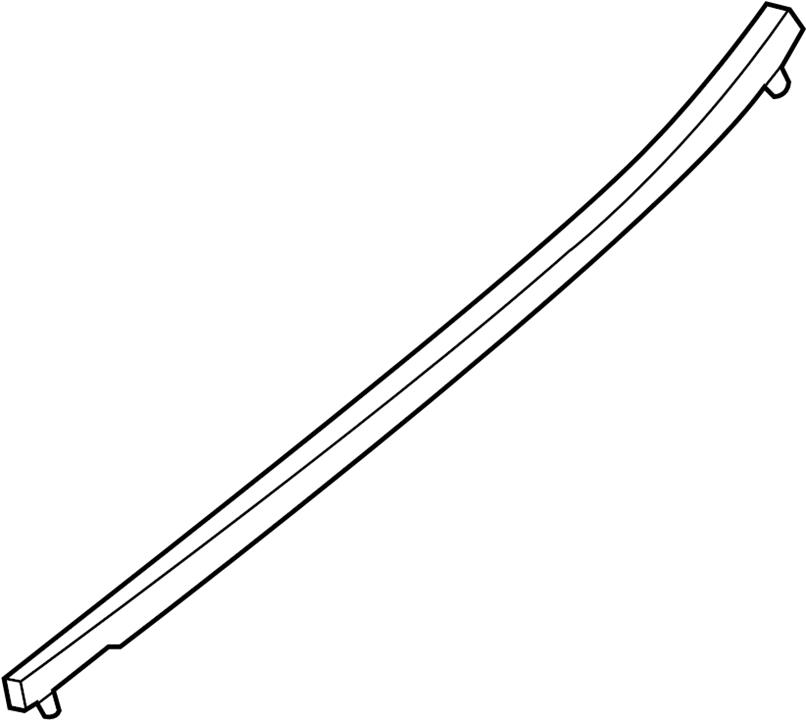D65150660C Mazda Накладка двери