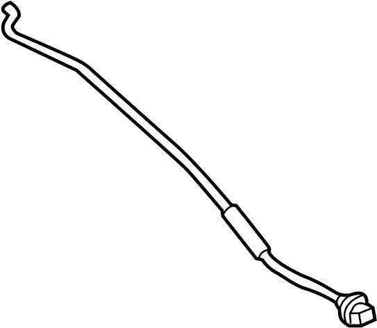 D65156651 Mazda Упор капота