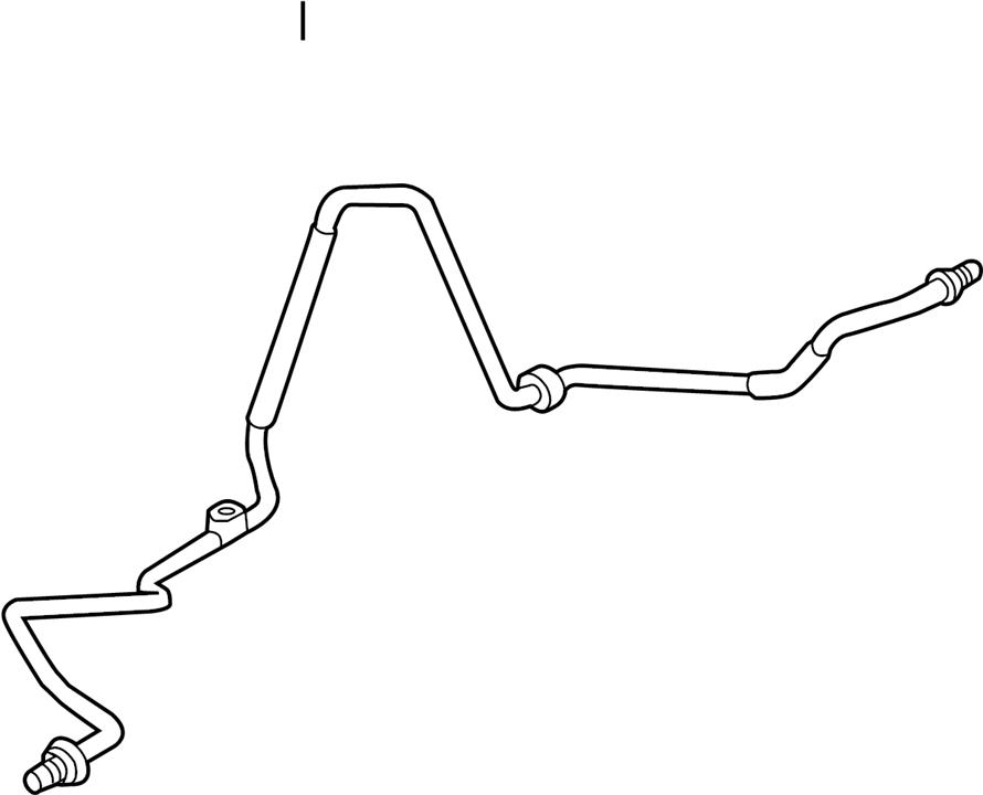 D6516146XD Mazda Трубка кондиционера