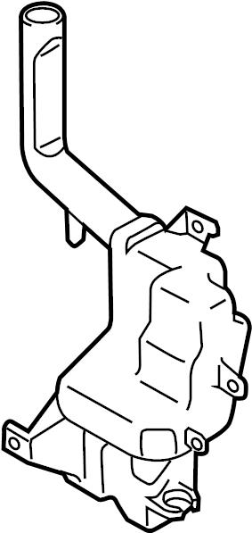 D65167481 Mazda Бачок омывателя