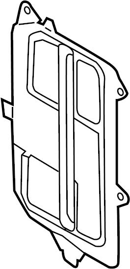 DF7153115B Mazda Крышка рамки радиатора