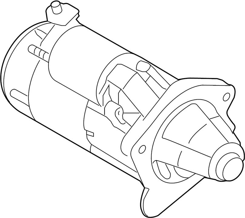 ZYF318400 Mazda Стартер