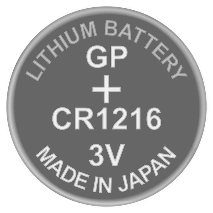 GP Batteries 25-1040 Батарейка дискова літієва CR1216 GP 3V 251040: Купити в Україні - Добра ціна на EXIST.UA!