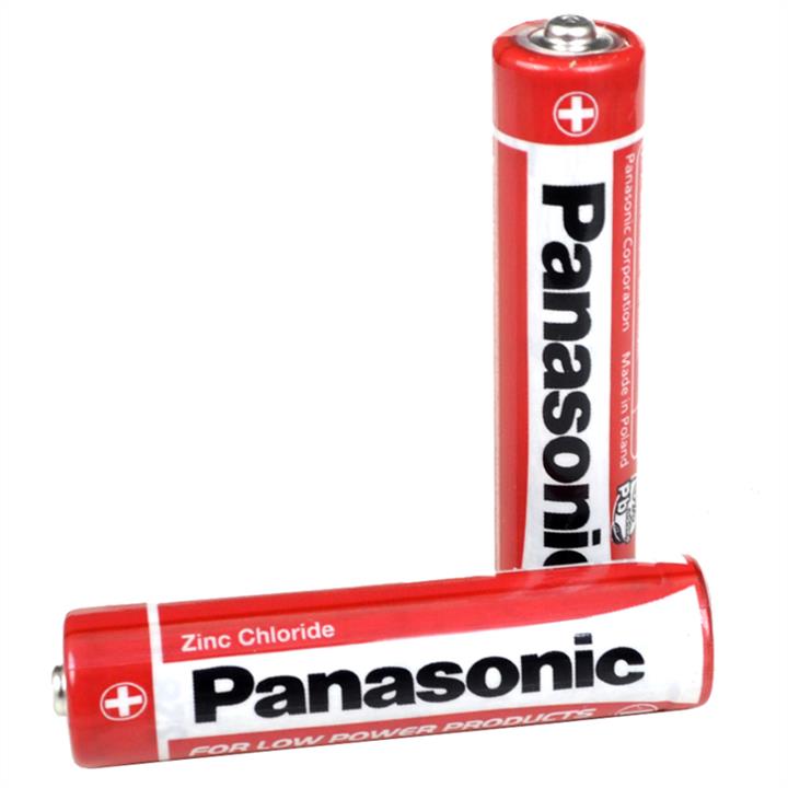 Panasonic 28-1022 Батарейка сольова AAA (L) R03 Red Zinc 1.5V, 4 шт. в блістері 281022: Купити в Україні - Добра ціна на EXIST.UA!