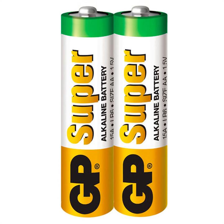 GP Batteries 25-1038 Батарейка лужна, Alkaline AA (LR6) GP 1.5V, блістер 251038: Купити в Україні - Добра ціна на EXIST.UA!