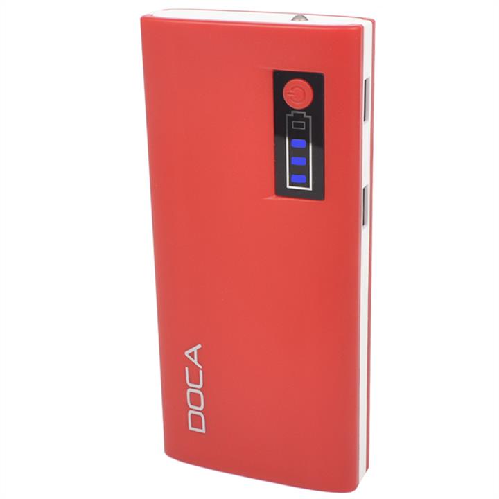 Doca  D566I-RED Зовнішній зарядний пристрій Power Bank DOCA D566I (13000mAh), червоний D566IRED: Купити в Україні - Добра ціна на EXIST.UA!