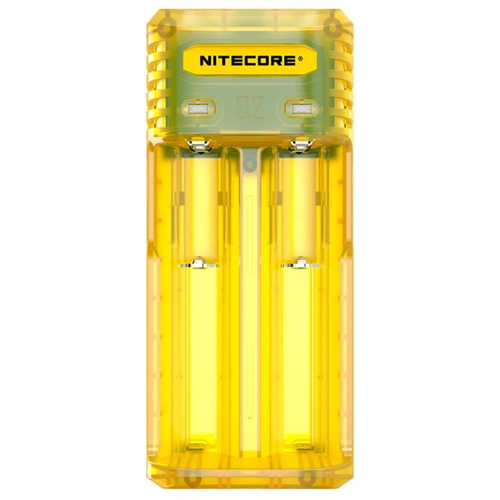 Nitecore Q2-YELLOW Зарядний пристрій (2 канали), жовте Q2YELLOW: Купити в Україні - Добра ціна на EXIST.UA!