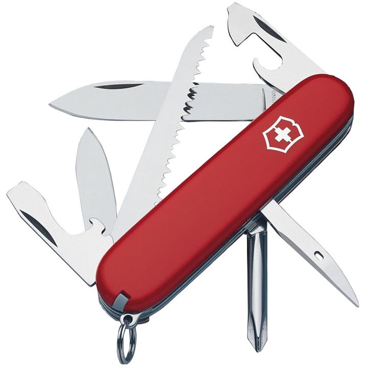 14613 Victorinox Ніж складаний, мультитул Victorinox Hiker (91мм, 12 функцій), червоний 1.4613