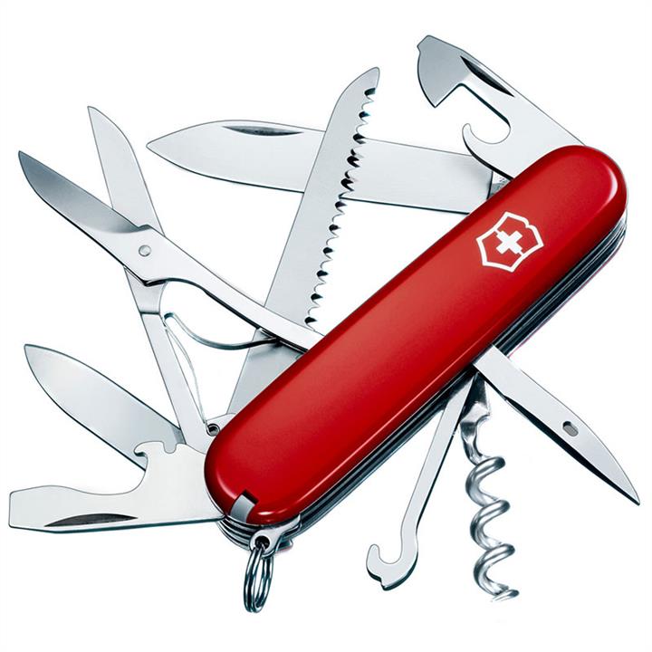 13713 Victorinox Ніж складаний, мультитул Victorinox Huntsman (91мм, 15 функцій), червоний 1.3713