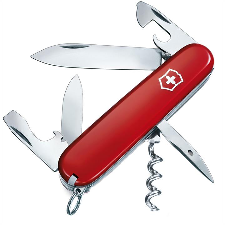 13603 Victorinox Ніж складаний, мультитул Victorinox Spartan (91мм, 12 функцій), червоний 1.3603