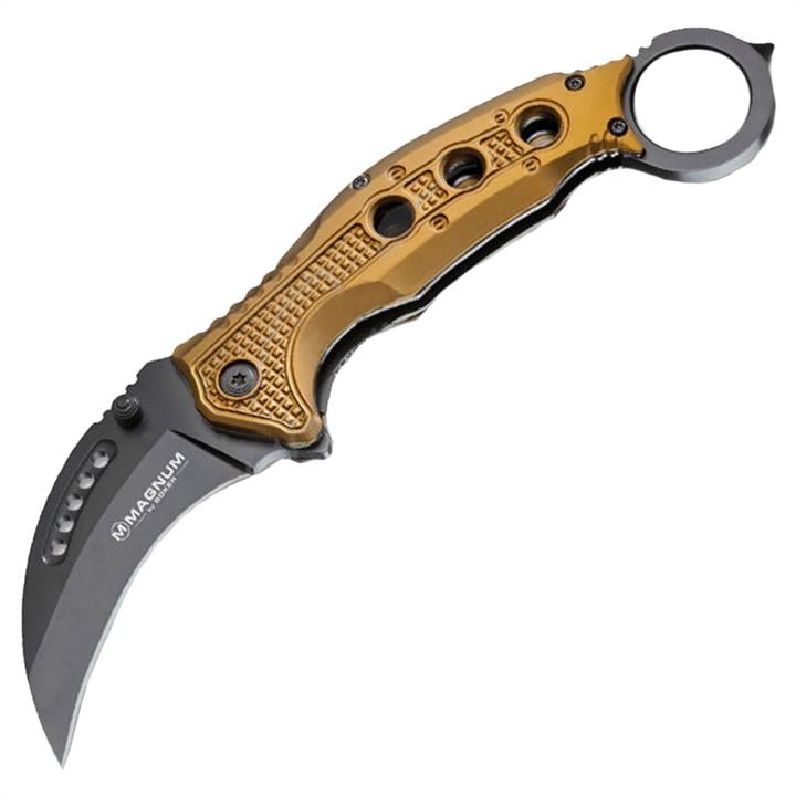 01MB713 Boker Нож складной Boker Magnum Black Scorpion (длина: 207мм, лезвие: 76мм), алюминий
