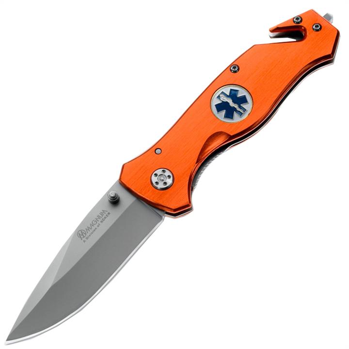 01MB364 Boker Нож складной Boker Magnum Medic (длина: 205мм, лезвие: 85мм), оранжевый