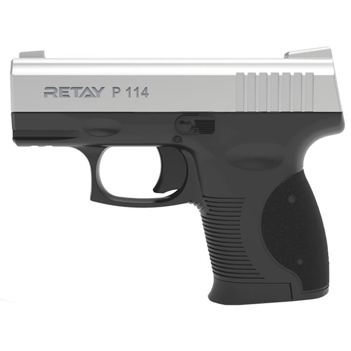 Retay T210105C Пістолет сигнальний, стартовий Retay P114 (9мм, 6 набоїв), хром T210105C: Купити в Україні - Добра ціна на EXIST.UA!