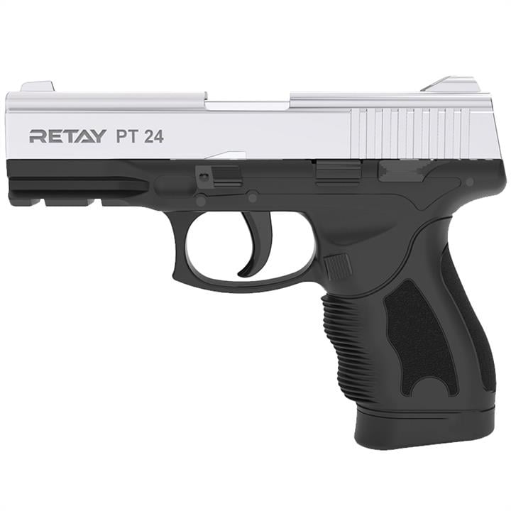 Retay R506919N Пістолет сигнальний, стартовий Retay Taurus PT24 (9мм, 15 зарядів), нікель R506919N: Купити в Україні - Добра ціна на EXIST.UA!
