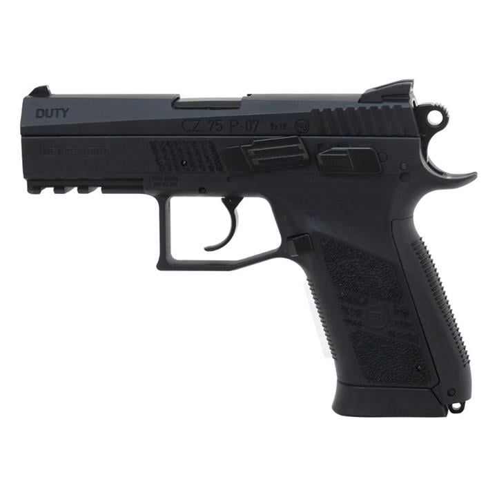 ASG 16726 Пістолет пневматичний ASG CZ 75 P-07 (4,5mm), чорний 16726: Купити в Україні - Добра ціна на EXIST.UA!