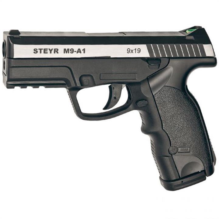 ASG 16553 Пістолет пневматичний ASG Steyr M9-A1 (4,5mm), чорний / нікель 16553: Купити в Україні - Добра ціна на EXIST.UA!